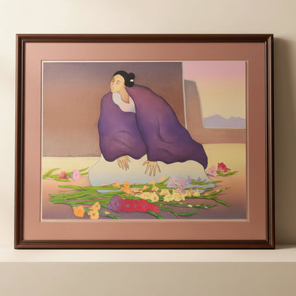 RC Gorman "Taos Flowers"